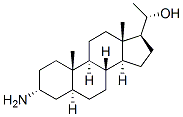 (20S)-3alpha-amino-5alpha-pregnan-20-ol CAS#: 474-44-2