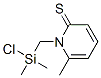 2(1H)-Pyridinethione,  1-[(chlorodimethylsilyl)methyl]-6-methyl- CAS#: 285127-22-2