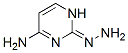 2(1H)-Pyrimidinone, 4-amino-, hydrazone (9CI) CAS#: 123510-88-3