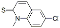 2(1H)-Quinolinethione,  6-chloro-1-methyl- CAS#: 33682-77-8