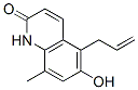 2(1H)-Quinolinone, 6-hydroxy-8-methyl-5-(2-propenyl)- (9CI) CAS#: 156937-56-3