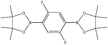 2,2'-(2,5-Difluoro-1,4-phenylene)bis(4,4,5,5-tetramethyl-1,3,2-dioxaborolane) CAS#: 303006-90-8