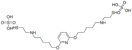 2,2'-[2,6-Pyridinediylbis(oxy-5,1-pentanediylimino)]bis(ethanethiol)bissulfate CAS#: 41287-20-1