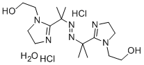 2,2'-AZOBIS[2-[1-(2-HYDROXYETHYL)-2-IMIDAZOLIN-2-YL]PROPANE] DIHYDROCHLORIDE MONOHYDRATE CAS#: 118585-13-0