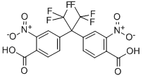 2,2-BIS(4-CARBOXY-3-NITROPHENYL)HEXAFLUOROPROPANE 98 CAS#: 115873-09-1