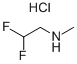 2,2-DIFLUORO-N-METHYLETHANAMINE HYDROCHLORIDE CAS#: 139364-36-6