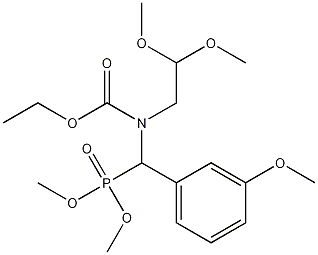 2,2-Dimethoxyethyl[(dimethoxyphosphinyl)(3-methoxyphenyl)methyl]carbamic Acid Ethyl Ester CAS#: 344578-06-9