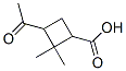 2,2-Dimethyl-3-acetylcyclobutanecarboxylic acid CAS#: 473-68-7