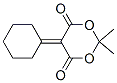 2,2-Dimethyl-5-cyclohexylidene-1,3-dioxane-4,6-dione CAS#: 3709-25-9