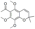 2,2-Dimethyl-5,7,8-trimethoxy-6-acetyl-2H-1-benzopyran CAS#: 482-07-5
