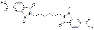2,2'-Hexamethylenebis(1,3-dihydro-1,3-dioxo-2H-isoindole-5-carboxylic acid) CAS#: 4649-28-9
