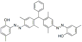 2,2'-[benzylidenebis[(2,5-dimethyl-4,1-phenylene)azo]]bis[p-cresol] CAS#: 3321-10-6