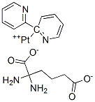 2,2'-bipyridine-alpha,alpha'-diaminoadipic acid platinum(II) CAS#: 139280-47-0