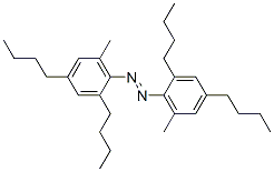 2,2',4,4'-Tetrabutyl-6,6'-dimethylazobenzene CAS#: 35532-72-0