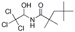 2,2,4,4-Tetramethyl-N-(2,2,2-trichloro-1-hydroxyethyl)valeramide CAS#: 32905-65-0