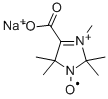2,2,5,5-TETRAMETHYL-3-IMIDAZOLINE-1-OXYL-CARBOXYLIC ACID, SODIUM SALT, FREE RADICAL CAS#: 33156-75-1