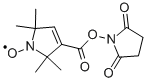 2,2,5,5-TETRAMETHYL-3-PYRROLIN-1-OXYL-3-CARBOXYLIC ACID N-HYDROXYSUCCINIMIDE ESTER CAS#: 37558-29-5