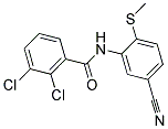 2,3-DICHLORO-N-[5-CYANO-2-(METHYLSULFANYL)PHENYL]BENZENECARBOXAMIDE CAS#: 303147-25-3