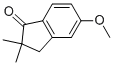 2,3-DIHYDRO-2,2-DIMETHYL-5-METHOXY-1H-INDEN-1-ONE CAS#: 124688-06-8