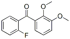(2,3-DIMETHOXYPHENYL)(2-FLUOROPHENYL)METHANONE CAS#: 116412-86-3