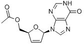 2',3'-Didehydro-2',3'-dideoxy-5'-acetate inosine CAS#: 130676-57-2