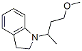 2,3-Dihydro-1-(3-methoxy-1-methylpropyl)-1H-indole CAS#: 40135-98-6