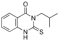 2,3-Dihydro-3-(2-methylprop-1-yl)-2-thioxoquinazolin-4(1H)-one, 3-Isobutyl-4-oxo-1,2,3,4-tetrahydro-2-thioxoquinazoline CAS#: 117038-39-8