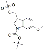 (+/-)-2,3-Dihydro-6-methoxy-3-(((methylsulfonyl)oxy)methyl)-1H-indole- 1-carboxylic acid 1,1-dimethylethyl ester CAS#: 127943-74-2