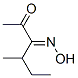 2,3-Hexanedione, 4-methyl-, 3-oxime (9CI) CAS#: 138888-39-8