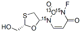 2',3'-dideoxy-5-fluoro-3'-thiauridine CAS#: 143790-05-0