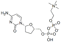 2',3'-dideoxycytidine diphosphocholine CAS#: 130036-24-7