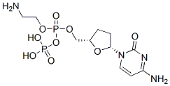 2',3'-dideoxycytidine diphosphoethanolamine CAS#: 130036-23-6