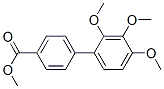 2,3,4-trimethoxy-4'-carbomethoxy-1,1'-biphenyl CAS#: 120666-35-5
