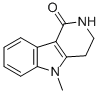 2,3,4,5-Tetrahydro-5-methyl-1H-pyrido[4,3-b]indol-1-one CAS#: 122852-75-9