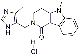 2,3,4,5-Tetrahydro-5-methyl-2-[(4-methyl-1H-imidazol-5-yl)methyl]-1H-pyrido[4,3-b]indol-1-one hydrochloride CAS#: 132414-02-9