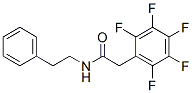 2,3,4,5,6-Pentafluoro-N-(2-phenylethyl)benzeneacetamide CAS#: 38981-88-3