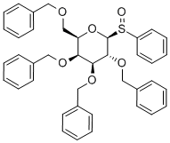 2,3,4,6-tetra-O-benzylgalactopyranosyl phenyl sulfoxide CAS#: 117307-18-3