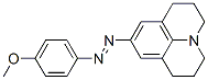 2,3,6,7-Tetrahydro-9-[(4-methoxyphenyl)azo]-1H,5H-benzo[ij]quinolizine CAS#: 32286-47-8