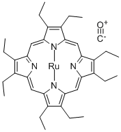 2,3,7,8,12,13,17,18-OCTAETHYL-21H,23H-PORPHINE RUTHENIUM(II) CARBONYL CAS#: 41636-35-5