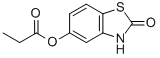 2(3H)-Benzothiazolone,5-(1-oxopropoxy)-(9CI) CAS#: 115045-86-8