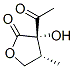 2(3H)-Furanone, 3-acetyldihydro-3-hydroxy-4-methyl-, (3S,4R)- (9CI) CAS#: 141902-99-0