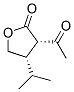 2(3H)-Furanone, 3-acetyldihydro-4-(1-methylethyl)-, cis- (9CI) CAS#: 136814-02-3