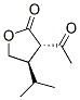 2(3H)-Furanone, 3-acetyldihydro-4-(1-methylethyl)-, trans- (9CI) CAS#: 136814-07-8