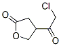 2(3H)-Furanone, 4-(chloroacetyl)dihydro- (9CI) CAS#: 131953-06-5