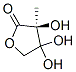 2(3H)-Furanone, dihydro-3,4,4-trihydroxy-3-methyl-, (3S)- (9CI) CAS#: 359875-17-5