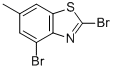 2,4-DIBROMO-6-METHYLBENZOTHIAZOLE CAS#: 155596-87-5