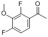 2,4-DIFLUORO-3-METHOXY ACETOPHENONE CAS#: 373603-19-1
