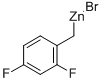 2,4-DIFLUOROBENZYLZINC BROMIDE CAS#: 307496-26-0