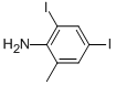 2,4-DIIODO-6-METHYLBENZENAMINE CAS#: 117832-09-4