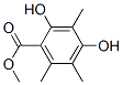 2,4-Dihydroxy-3,5,6-trimethylbenzoic acid methyl ester CAS#: 34874-78-7
